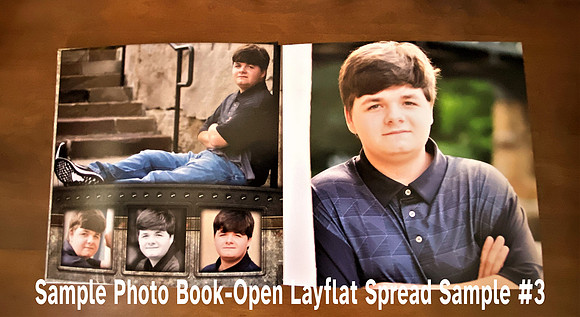 Sample Photo Book - Open Lay-Flat Spread #3