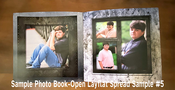 Sample Photo Book - Open Lay-Flat Spread #5