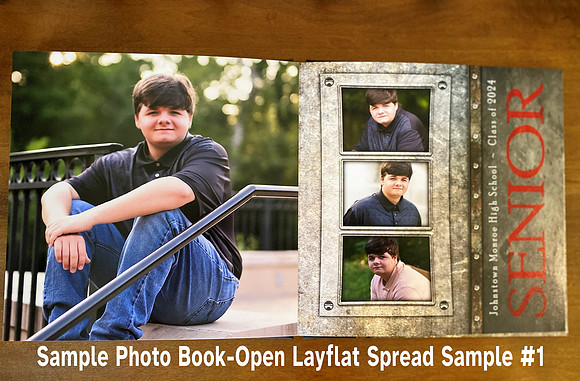Sample Photo Book - Open Lay-Flat Spread