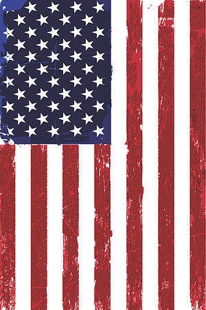 US Garden Flag Banner-12x18