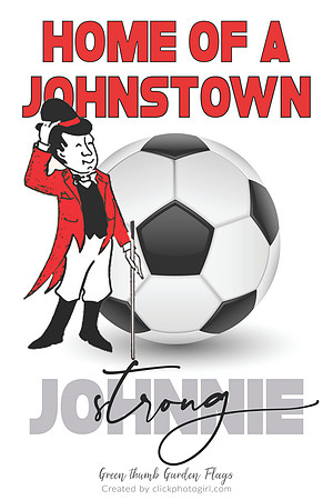 Johnstown Johnnie (Soccer) Garden Flag