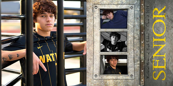 2024 Senior Layflat Photobook (10x10) Sample Spread #7