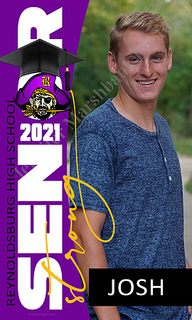 3x5 Vertical Senior Strong 2021  Banner #2
