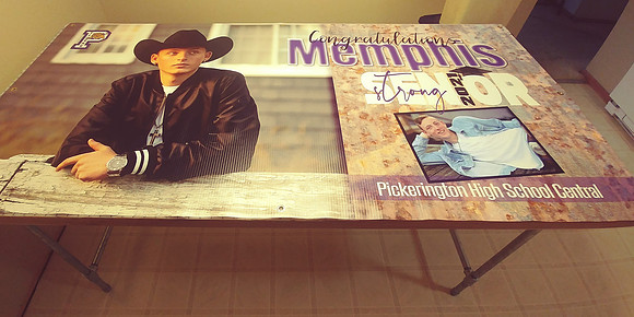 Male Senior Graduation Banner
