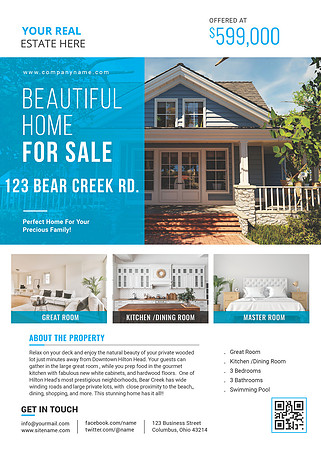 Sample Real estate proof copy