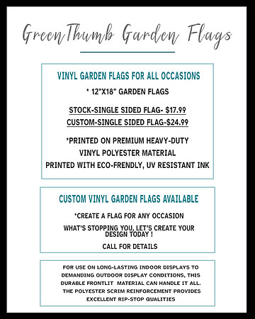 Web Page -Green thumb garden flags (Updated 09-2022)