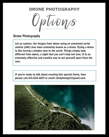 Web Page- Other Services Page (Drone Photography)